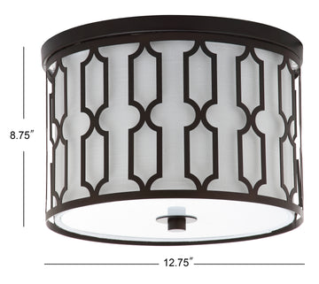 Link Metal LED Flush Mount - JONATHAN Y